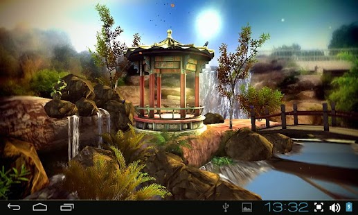 Captura de pantalla Oriental Garden 3D Pro