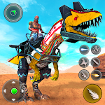 Dino Robot War Transformation