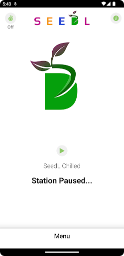 Android application SEEDL Chilled screenshort