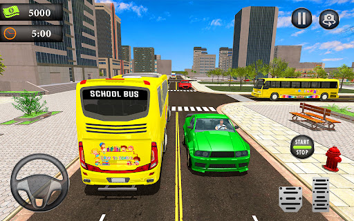 High School Bus Driving Games apkpoly screenshots 14