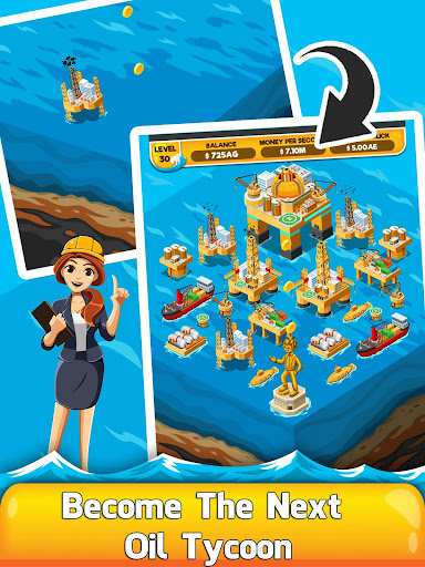Oil Tycoon 2 - Idle Clicker Factory Miner Tap Game 2.0 screenshots 1