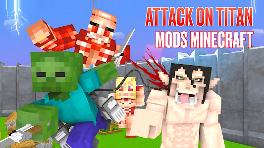 Attack on Titan Mods Minecraft Unknown