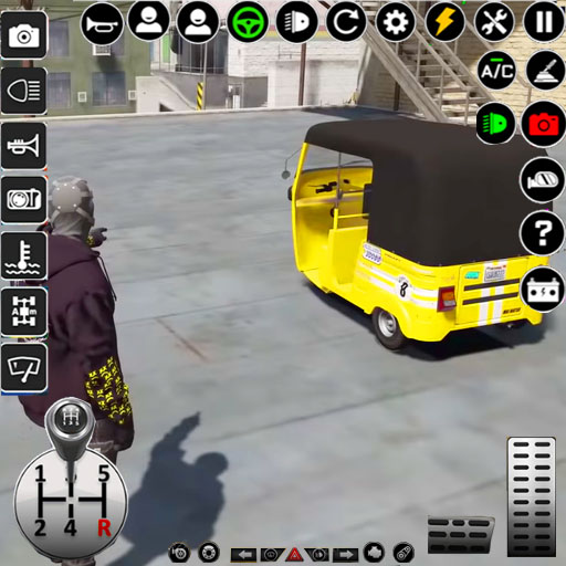 Real Auto Rikshaw Simulator 3d