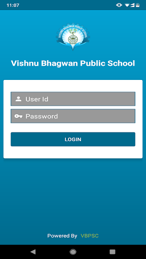 Android application Vishnu Bhagwan Public School screenshort