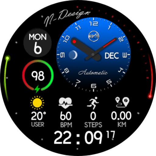 NTV327 - Minimal Pro watchface logo