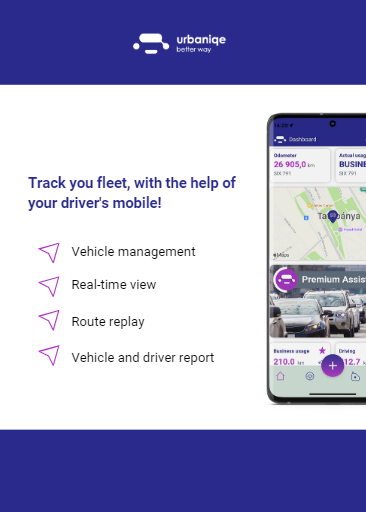Android application Urbaniqe screenshort