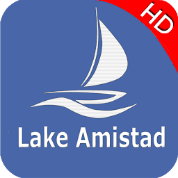 圖示圖片：Lake Amistad Offline GPS Chart