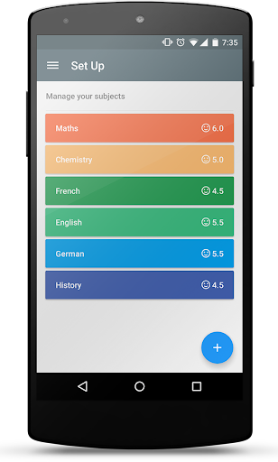 Gradebook Screen 2