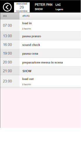 TourGest Screen 2