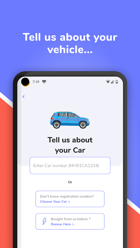 Coverfox: Bike & Car Insurance Screen 2