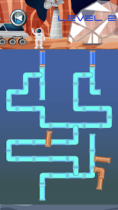 Space Pipes Connect Puzzle