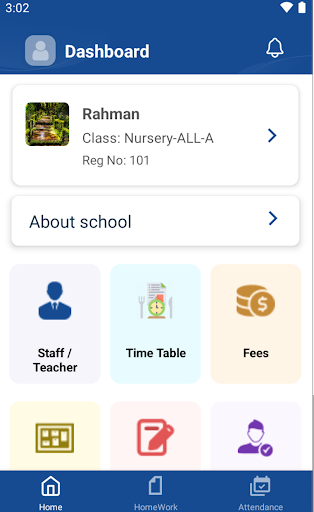 Ekalsutra - Parent App Screen 2