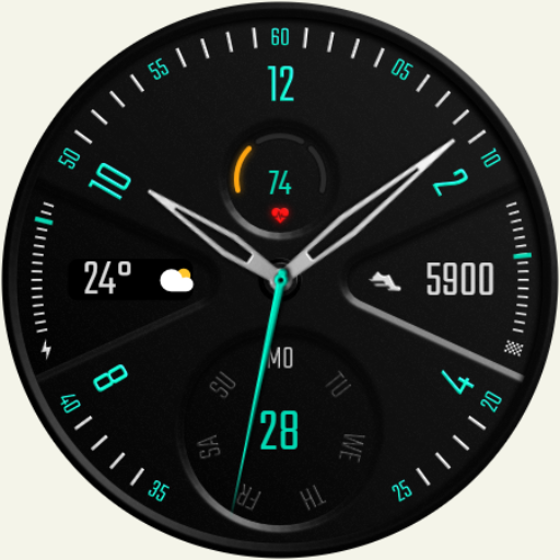 DADAM51 Analog Watch Face