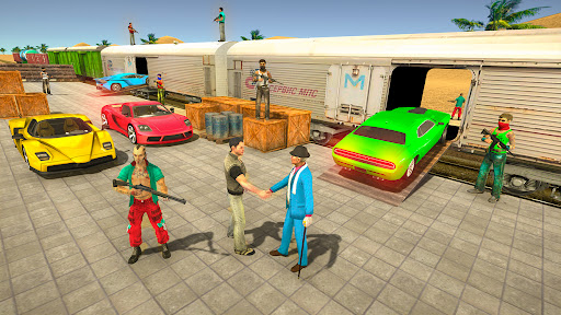 Train Car Theft: Car Games 3d 2.2 screenshots 1