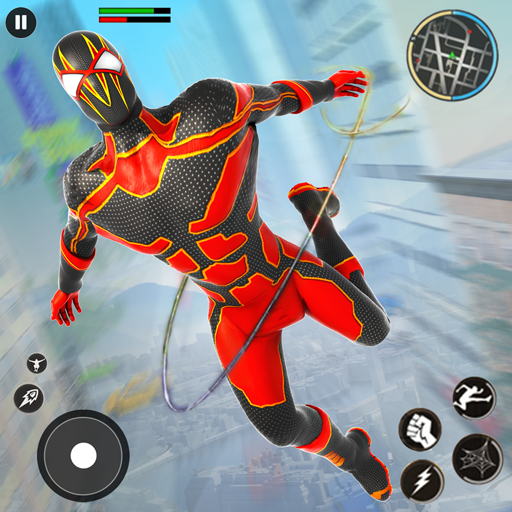Spider City Rope Ninja Hero