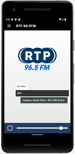Radio RTP 96.5 Fm Screen 2