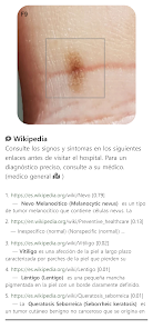 Captura de Pantalla 1 ModelDerm–Enfermedades la piel android