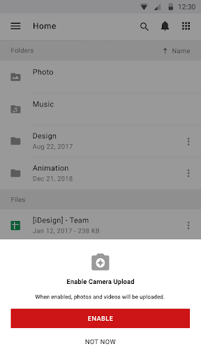 Android application Fshare Mobile screenshort