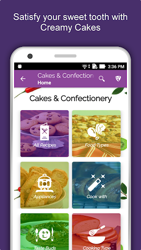 Screenshot of Cake Recipes, Baking Recipes
