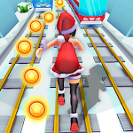 Cover Image of Download Subway Santa Princess Runner 1.1.1 APK