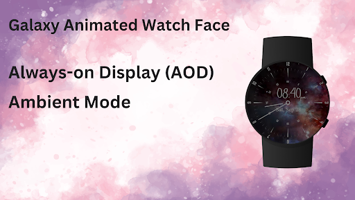 Galaxy Animated Watch Face screenshot 6