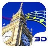 London Big Ben Clock 3D Theme icon
