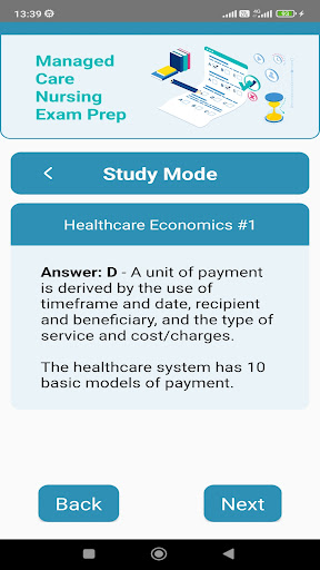 Managed Care Nursing Exam Prep Screen 3