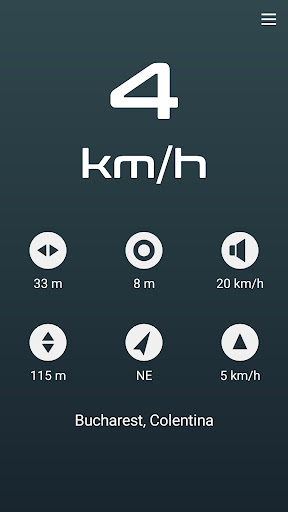Screenshot of GPS Speedometer
