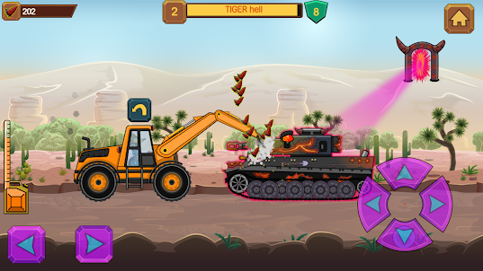 Tank Crasher: Tank Battle 2D
