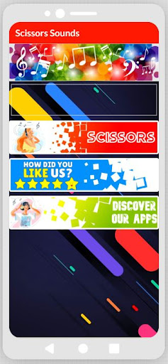 Scissors Sounds Screen 2