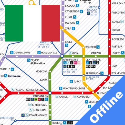 Milan Metro Map Download on Windows