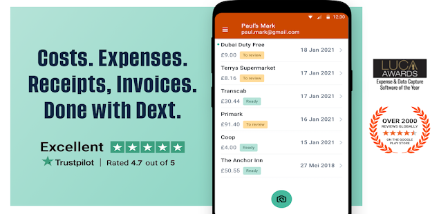 Dext Invoice & Expense Reports 4.1.6 screenshots 1