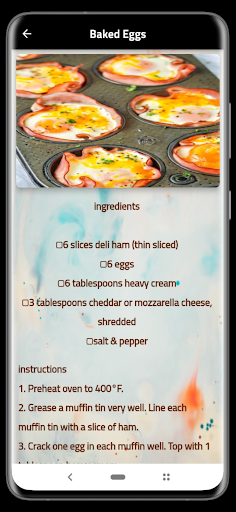 oven recipes Screen 3