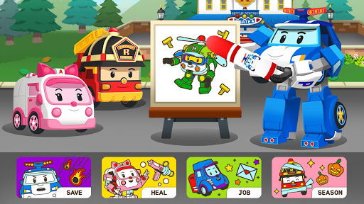 Screenshot of Robocar Poli SketchBook - Kids
