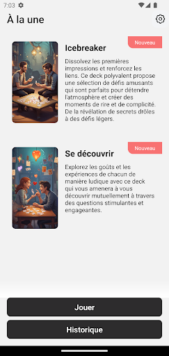 Android application GameBox screenshort