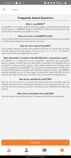 scoutSMART Recruit Screen 3