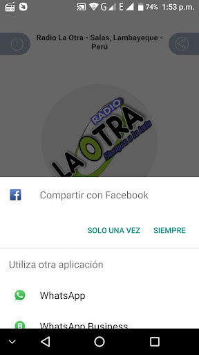 Radio La Otra Screenshot 4 - AppWisp.com