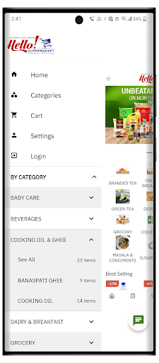 Hello Mart - Grocery Store screenshot 4
