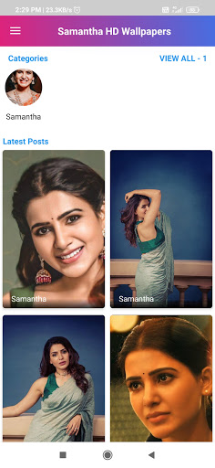 Samantha HD Wallpapers Screen 2