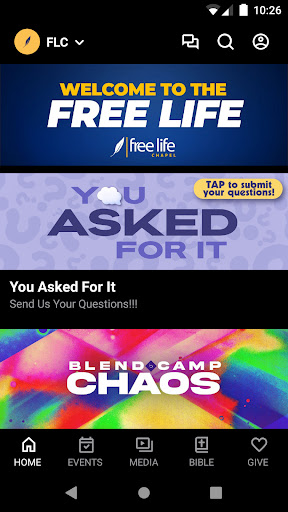 Android application My Free Life screenshort