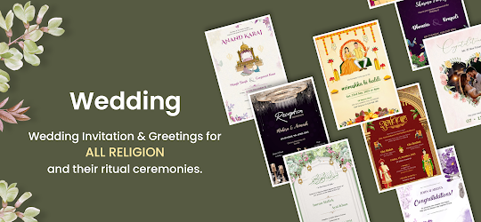 Wedding Card Maker & Invite