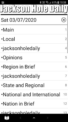 Jackson Hole Daily News Screen 2