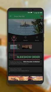 Navbar slideshow - Smart Bar Screenshot