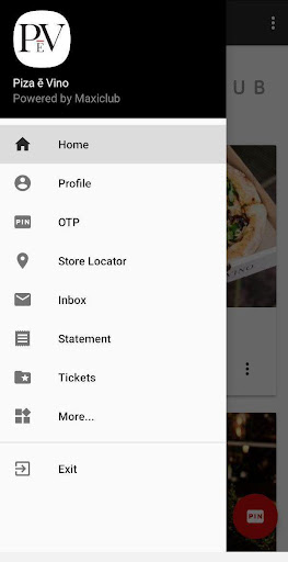 Piza ē Vino Loyalty Program
