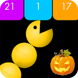 PAC-Slither vs Block - Snake Go Math Game icon