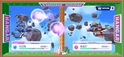 Spaceship 1 vs 1 Online Screen 3