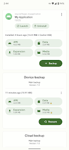 Swift Backup Screenshot