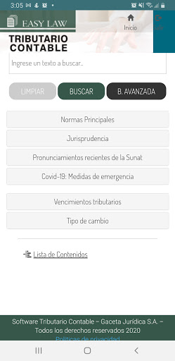 App Contadores y Empresas Screen 3