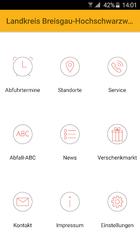 Android application ALB Breisgau-Hochschwarzwald screenshort