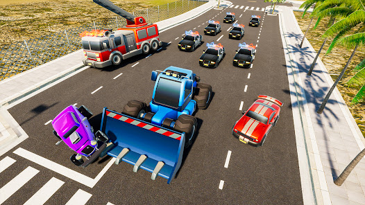 Mini Car Games: Police Chase  screenshots 5